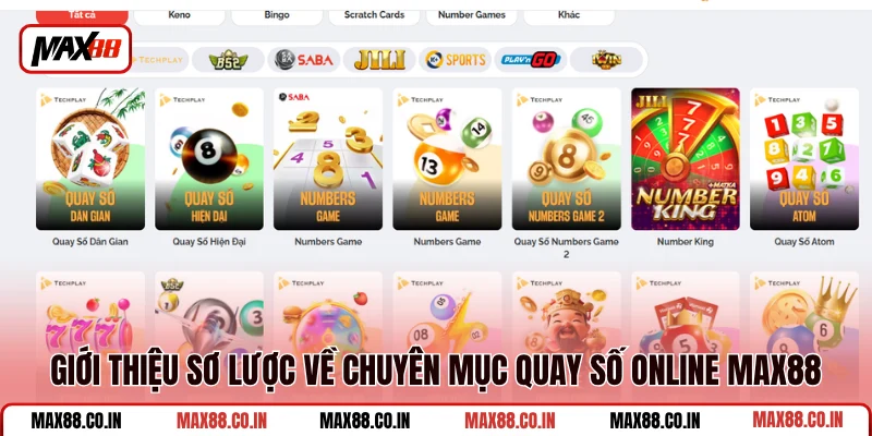 Quay Số MAX88 1 Giới thiệu sơ lược về chuyên mục quay số online MAX88